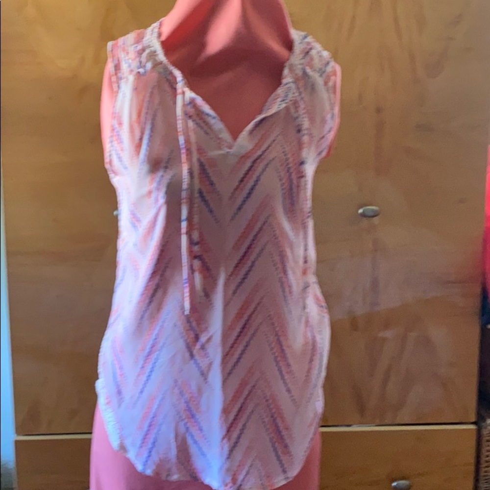 Candies pink sleeveless top